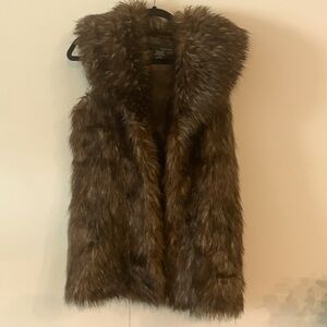 Noriko Faux Fur Shell, XS